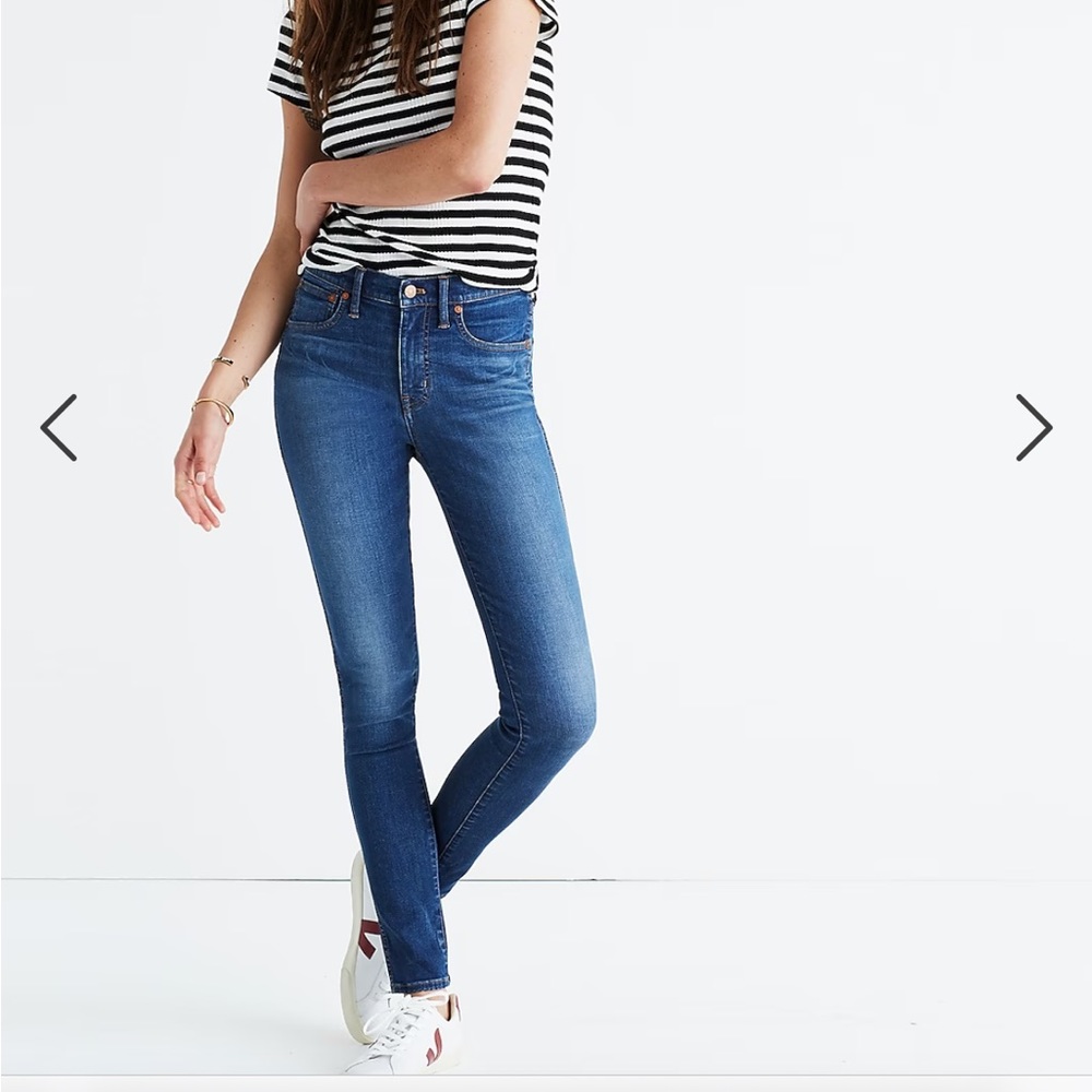 NWT Madewell Mid-Rise Skinny Jeans